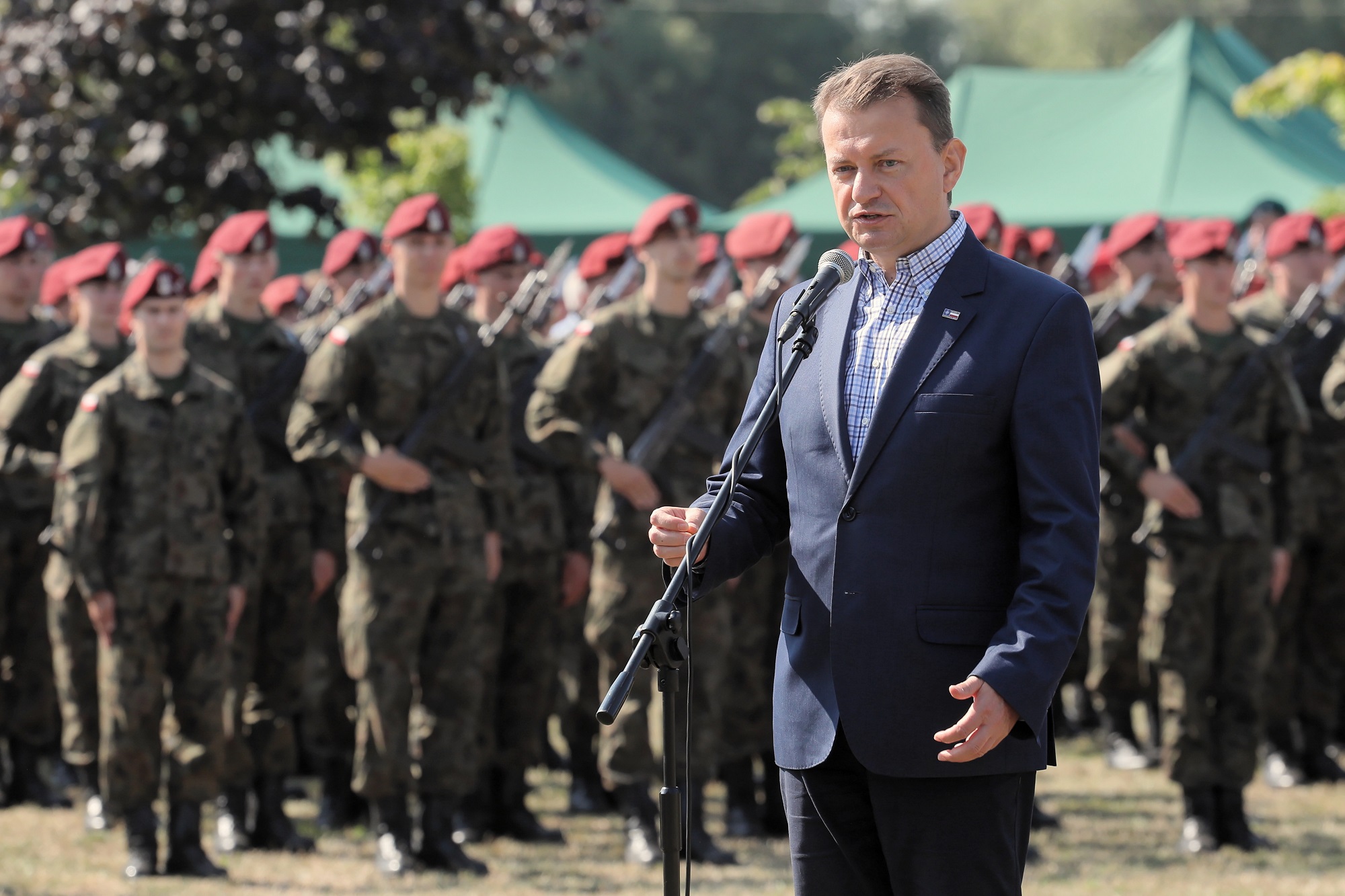 Szef MON Mariusz Błaszczak