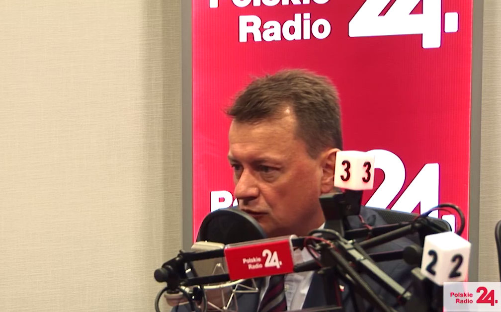 Szef MSWiA Mariusz Błaszczak
