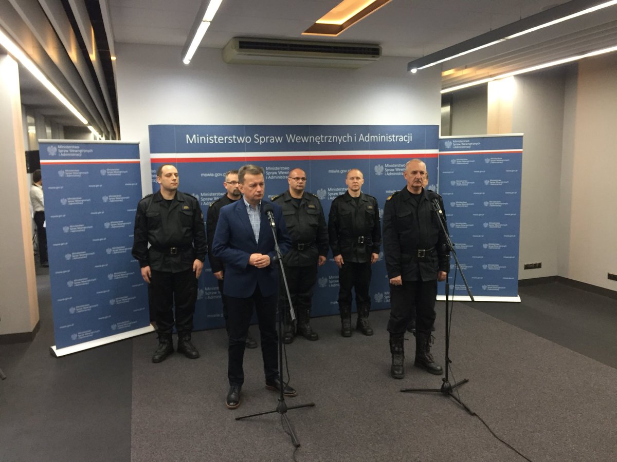 Mariusz Błaszczak, szef MSWiA