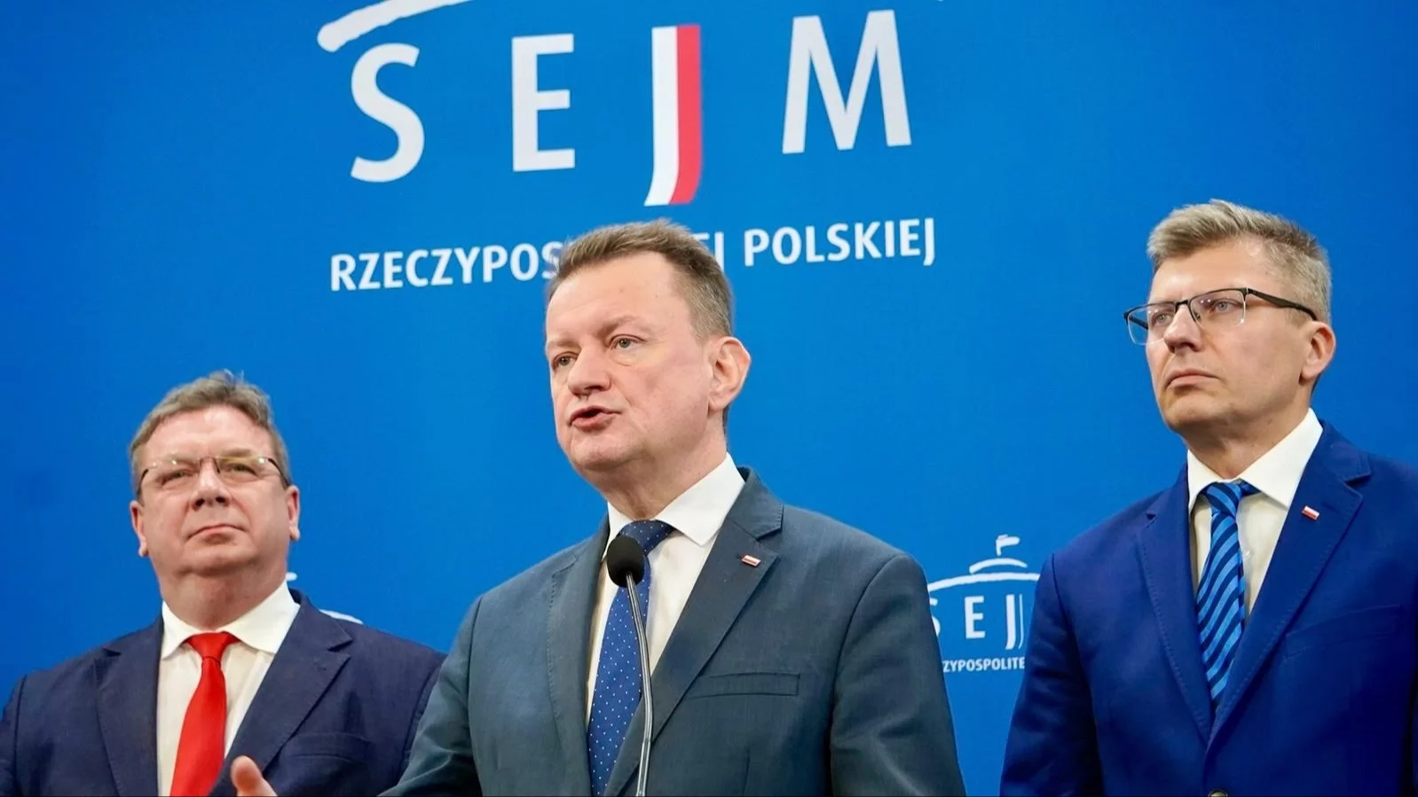 Mariusz Błaszczak, szef klubu parlamentarnego PiS