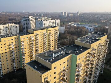 Bloki w Warszawie. Zdjęcie ilustracyjne