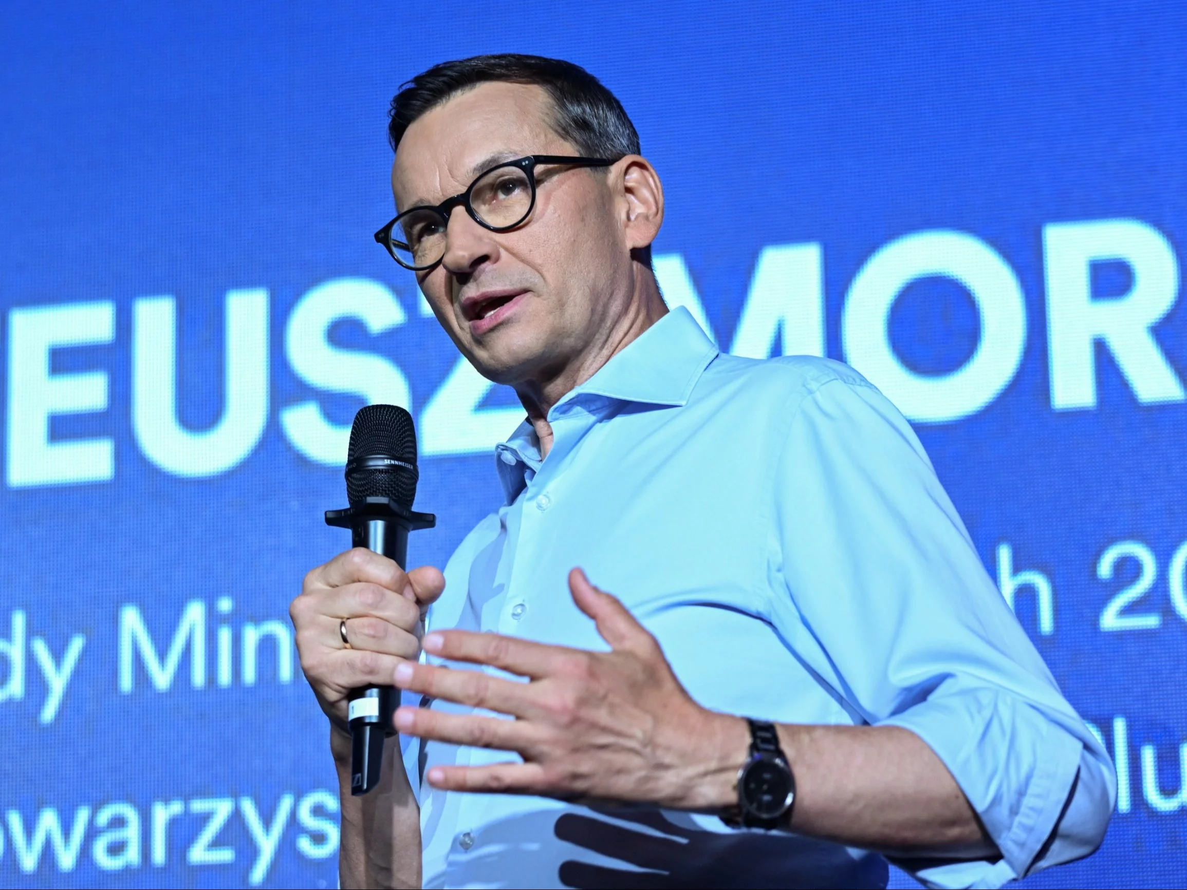 Były szef rządu, przewodniczący KP Rozwój Plus Mateusz Morawiecki