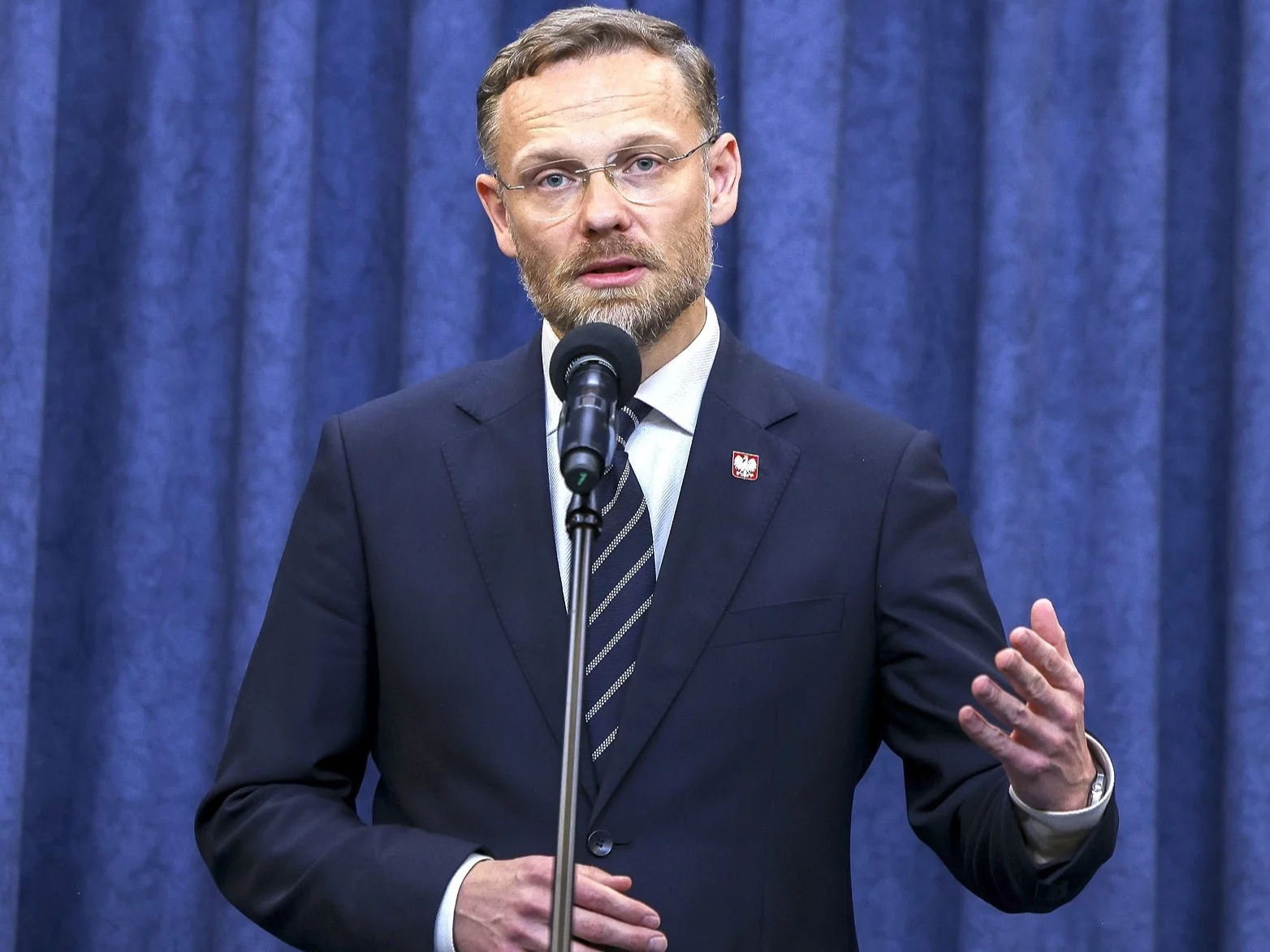Nawrocki is flying to the USA without a typical  of the Ministry of abroad  Affairs. Bogucki explains why