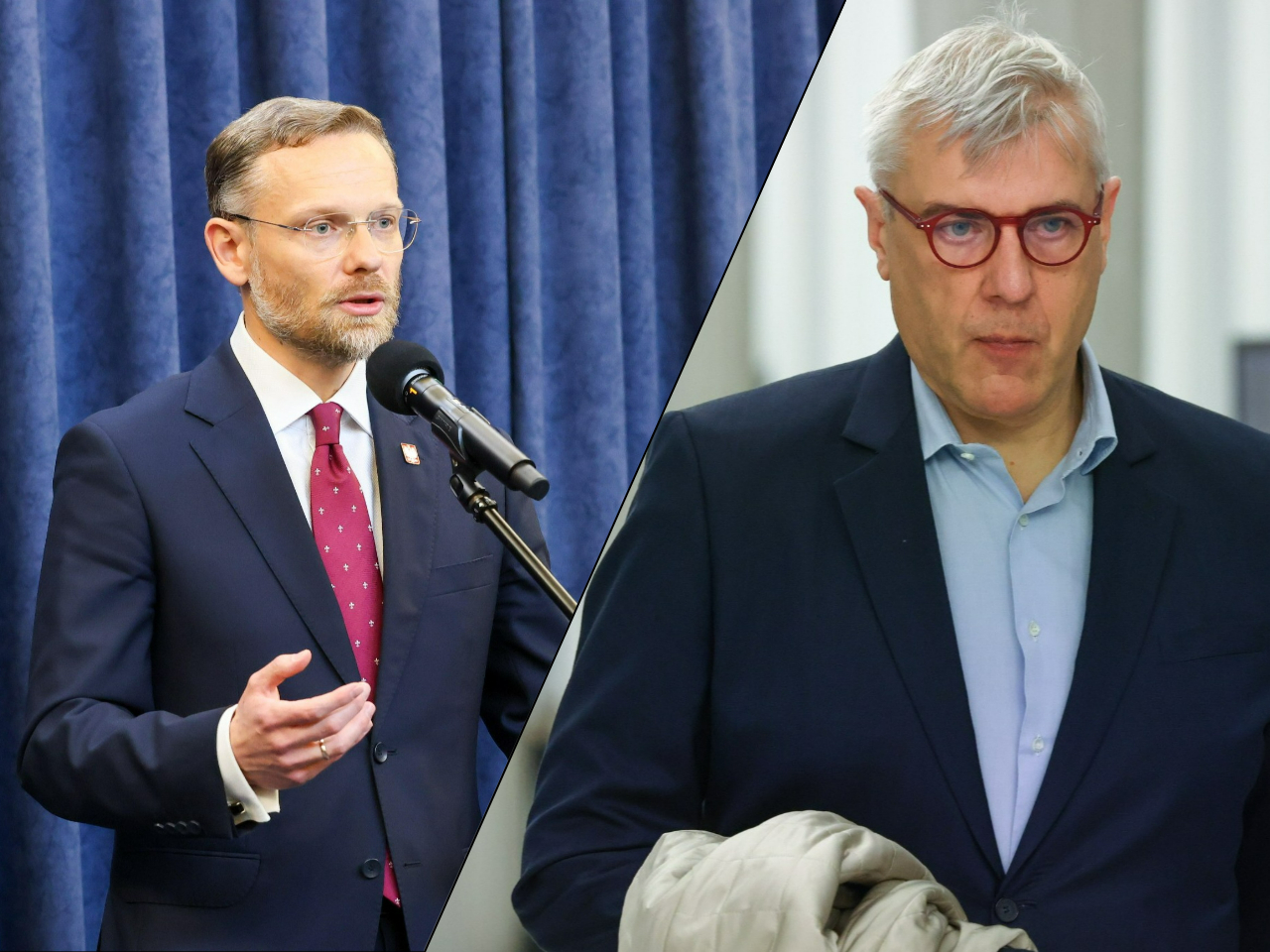 Zbigniew Bogucki i Roman Giertych