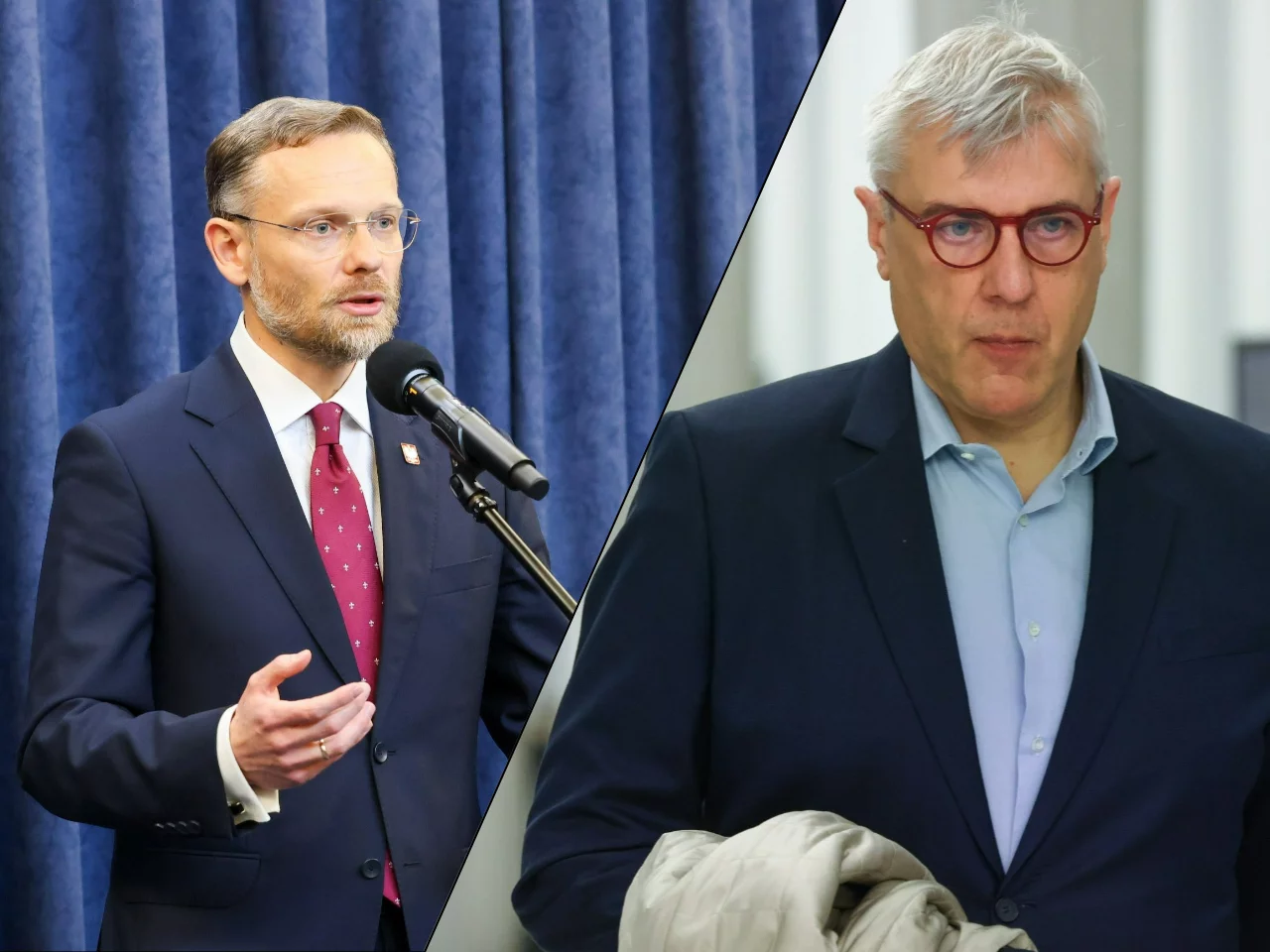 Zbigniew Bogucki i Roman Giertych