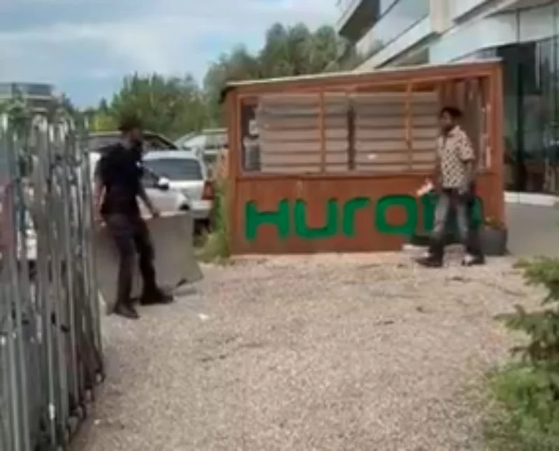 Bójka czarnoskórych na Wilanowie