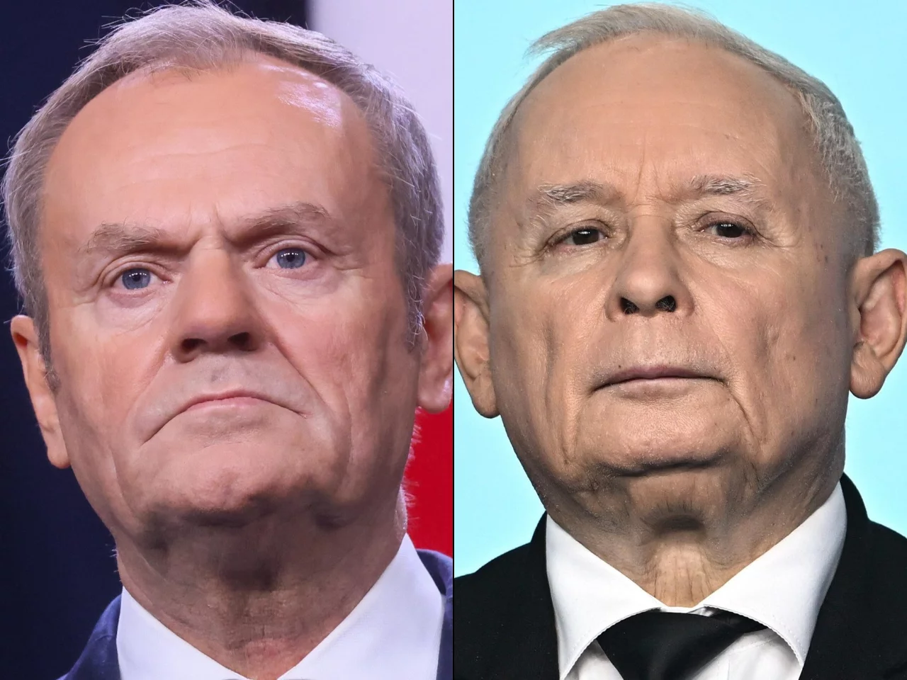 Donald Tusk i Jarosław Kaczyński