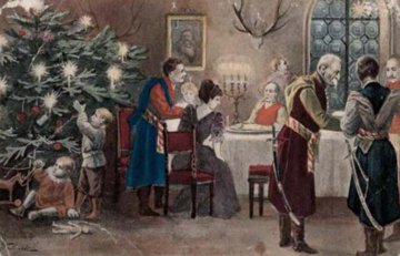 Boże Narodzenie dawniej, zdjęcie ilustracyjne