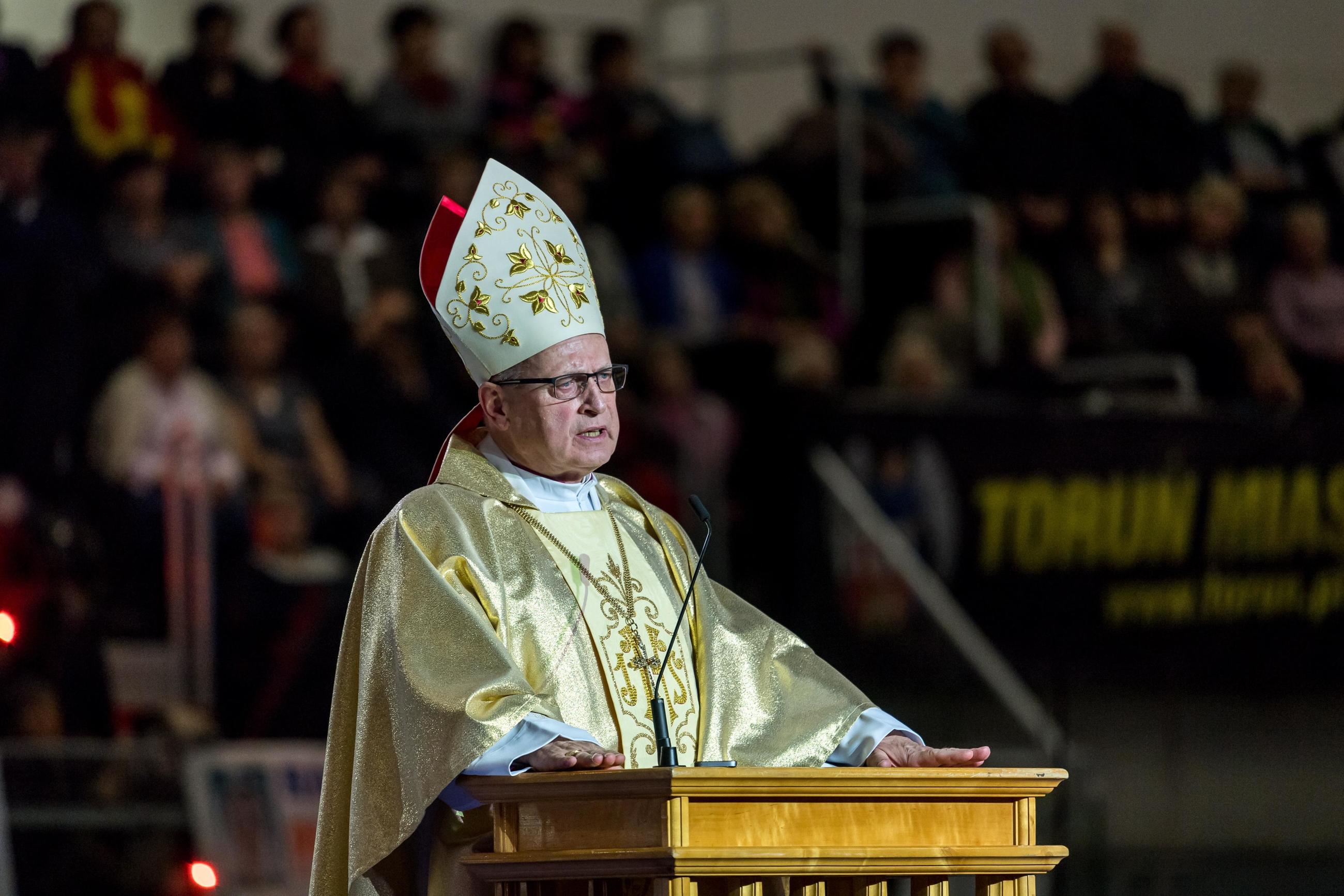 Ordynariusz diecezji włocławskiej ks. bp. Wiesław Mering