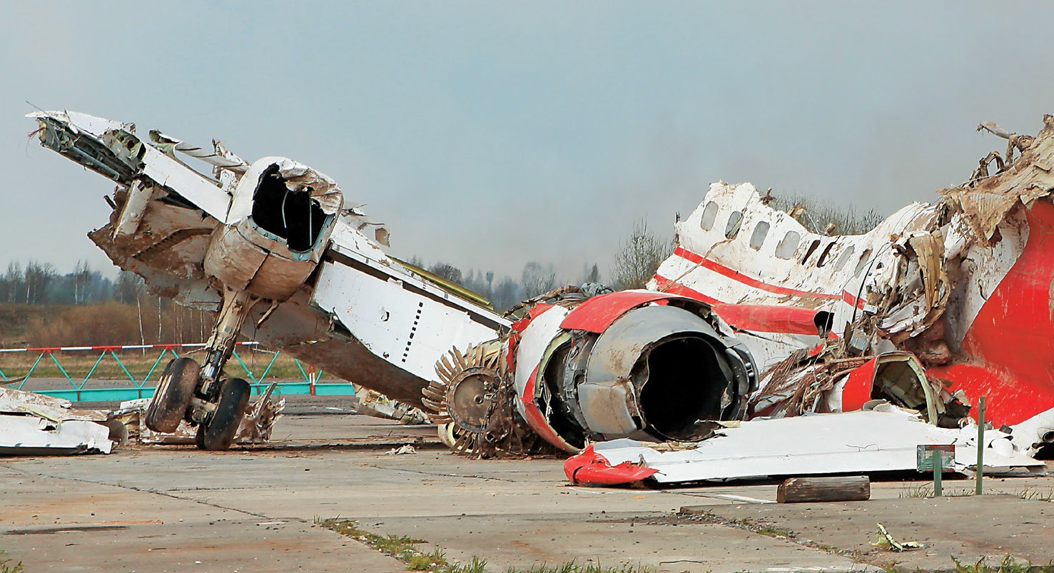 Wrak TU-154M