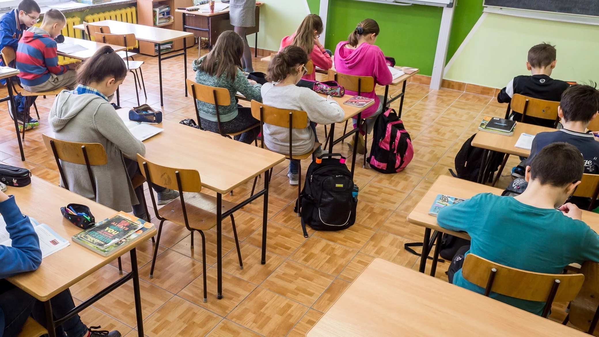 Sala lekcyjna, zdjęcie ilustracyjne