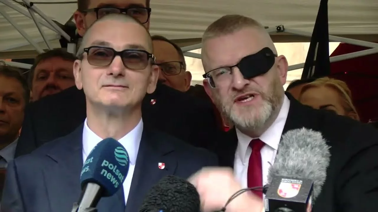 Michał Klimek i Grzegorz Braun