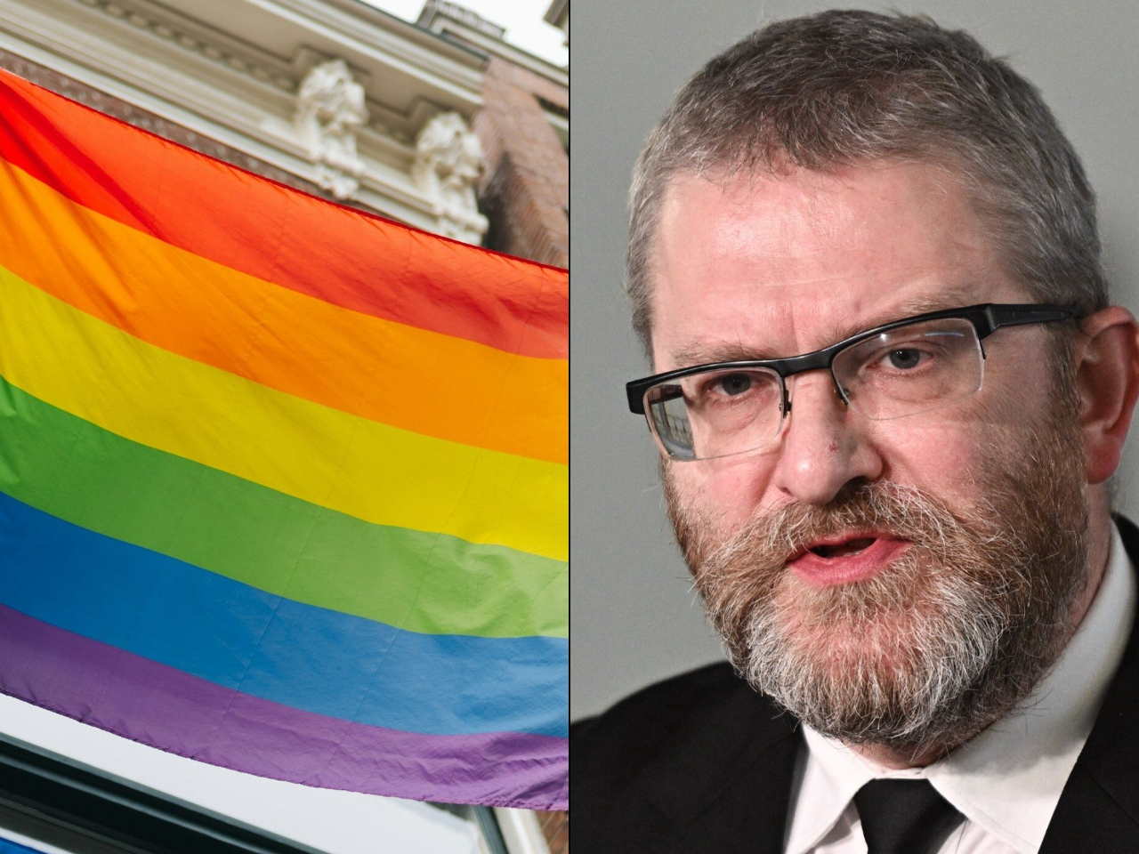Malarz zniszczył wystawę LGBT w Sejmie. Jest nagranie