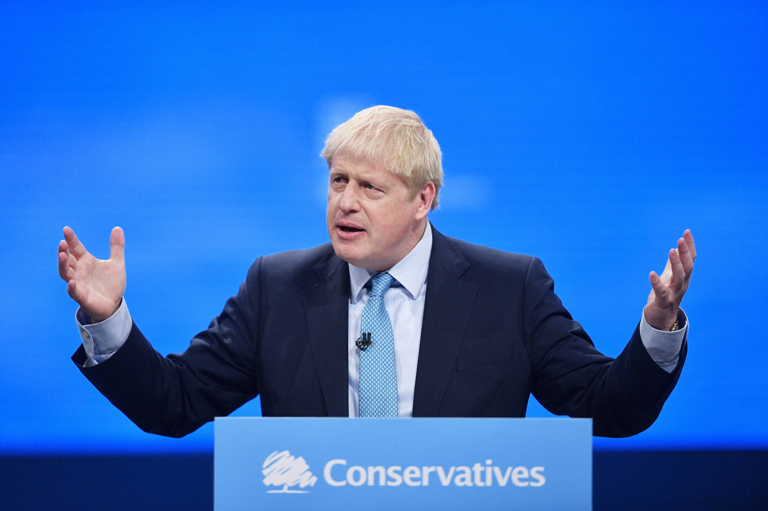 Premier Wielkiej Brytanii Boris Johnson