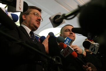 Bronisław Komorowski i Paweł Graś