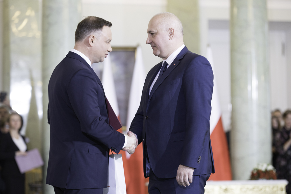 Andrzej Duda i Joachim Brudziński