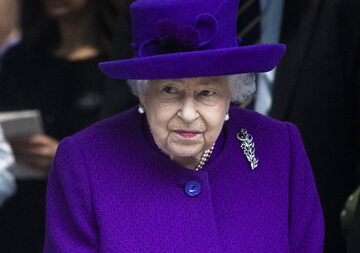 Brytyjska królowa Elżbieta II