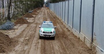 Budowa muru na granicy polsko-białoruskiej