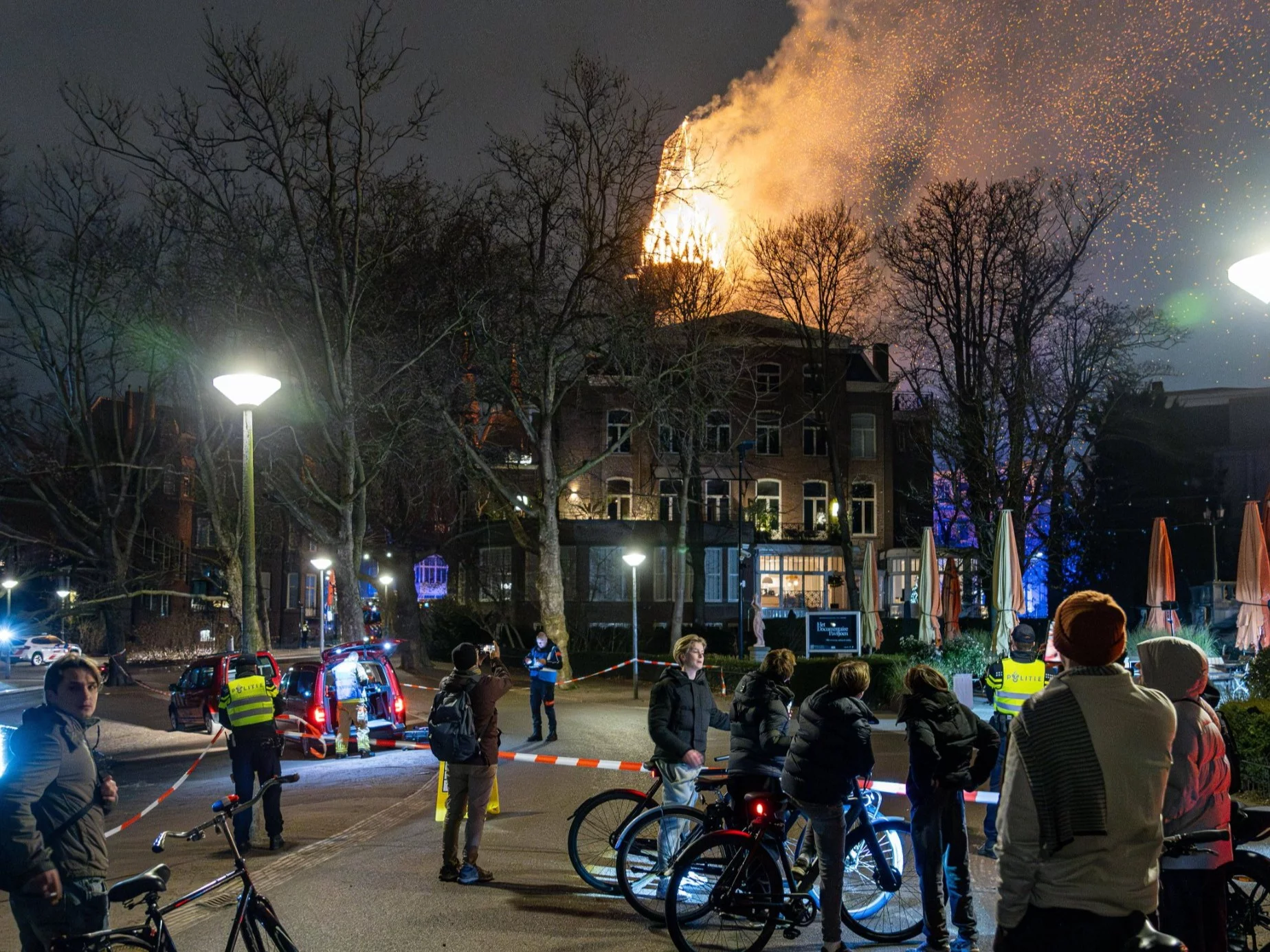 Burdy w Holandii. Niespokojna noc sylwestrowa