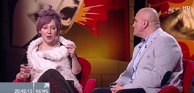 kadr z programu "Skandaliści"