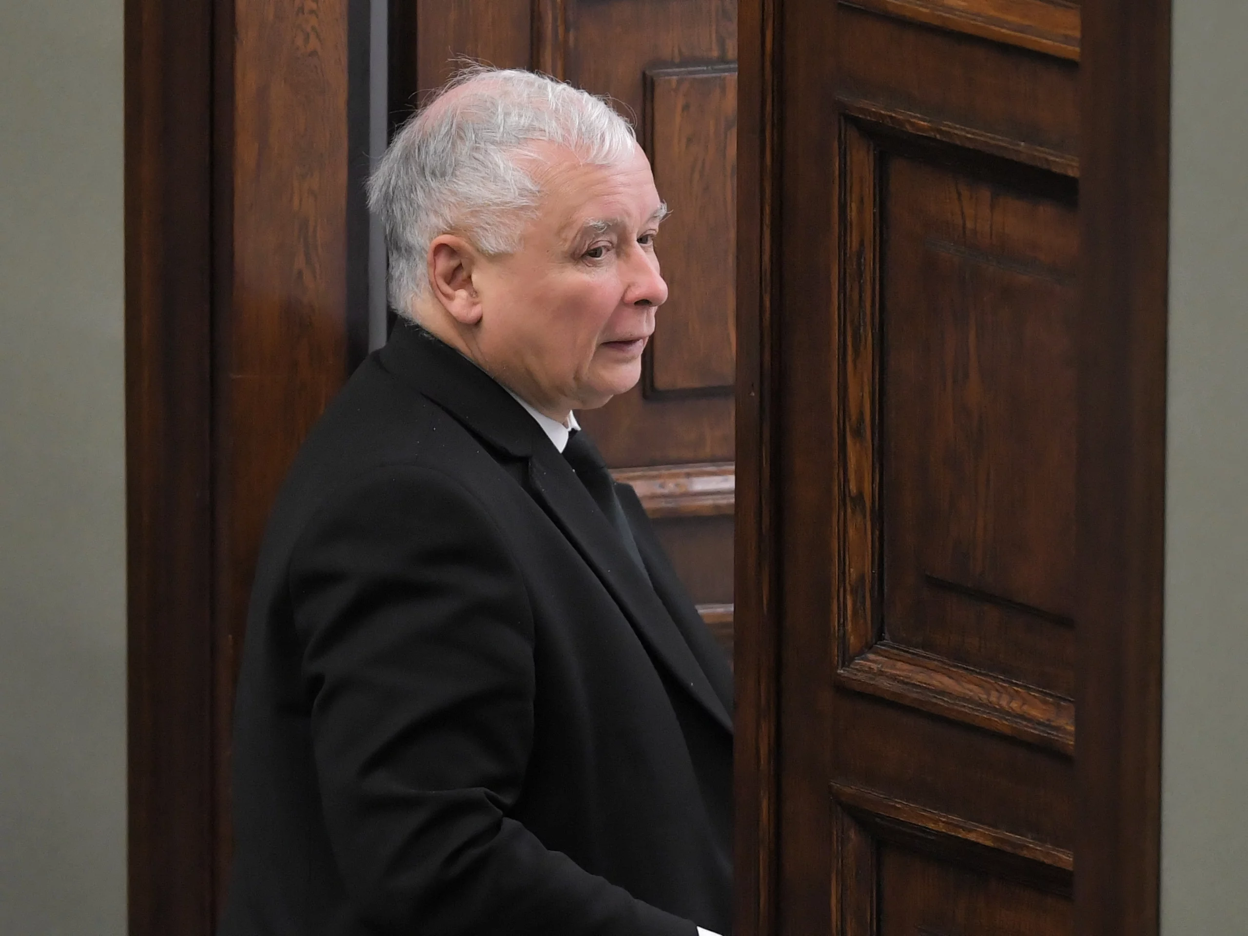 Jarosław Kaczyński w Sejmie