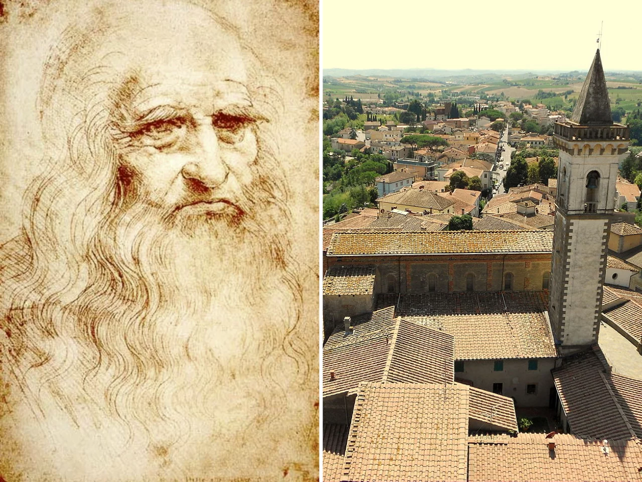 Leonardo da Vinci  /  Miasteczko Vinci