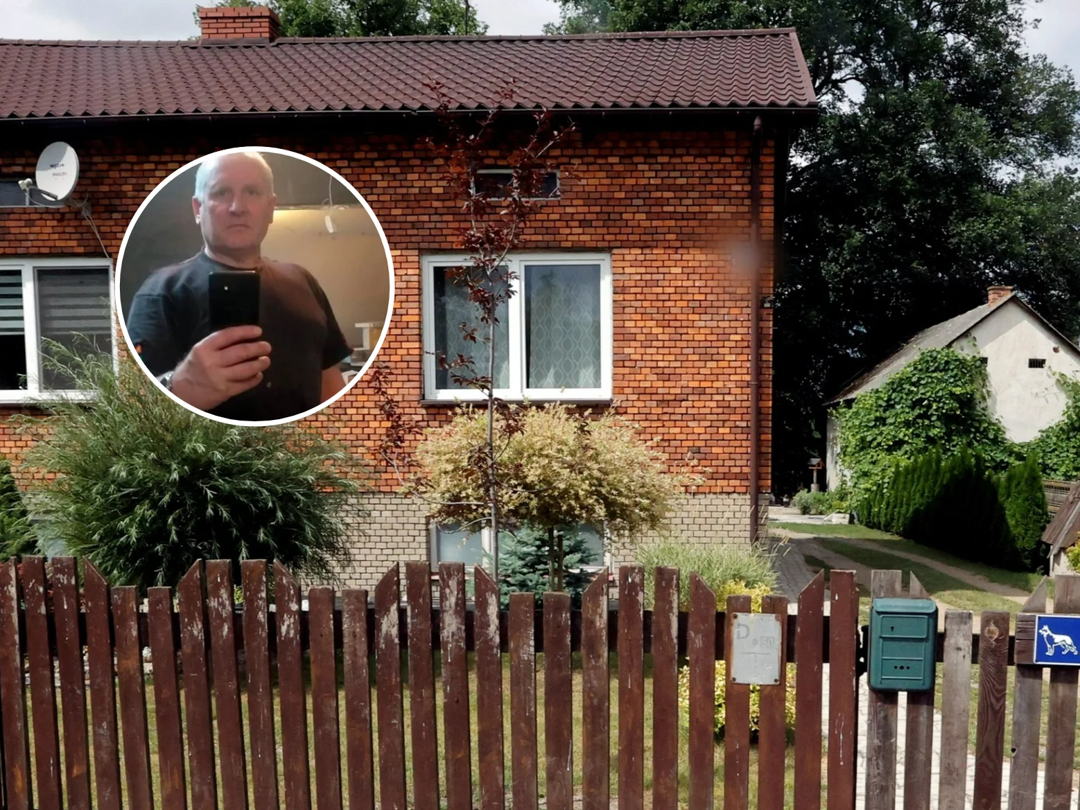 Dom w miejscowości Borowce (pow. częstochowski), w którym 10 lipca 2021 r. doszło do zabójstwa trzyosobowej rodziny