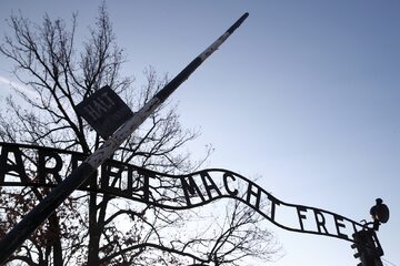 Były niemiecki nazistowski obóz zagłady Auschwitz