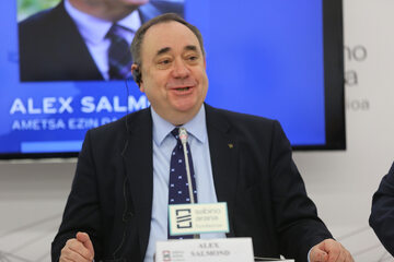 Były pierwszy minister Szkocji Alex Salmond