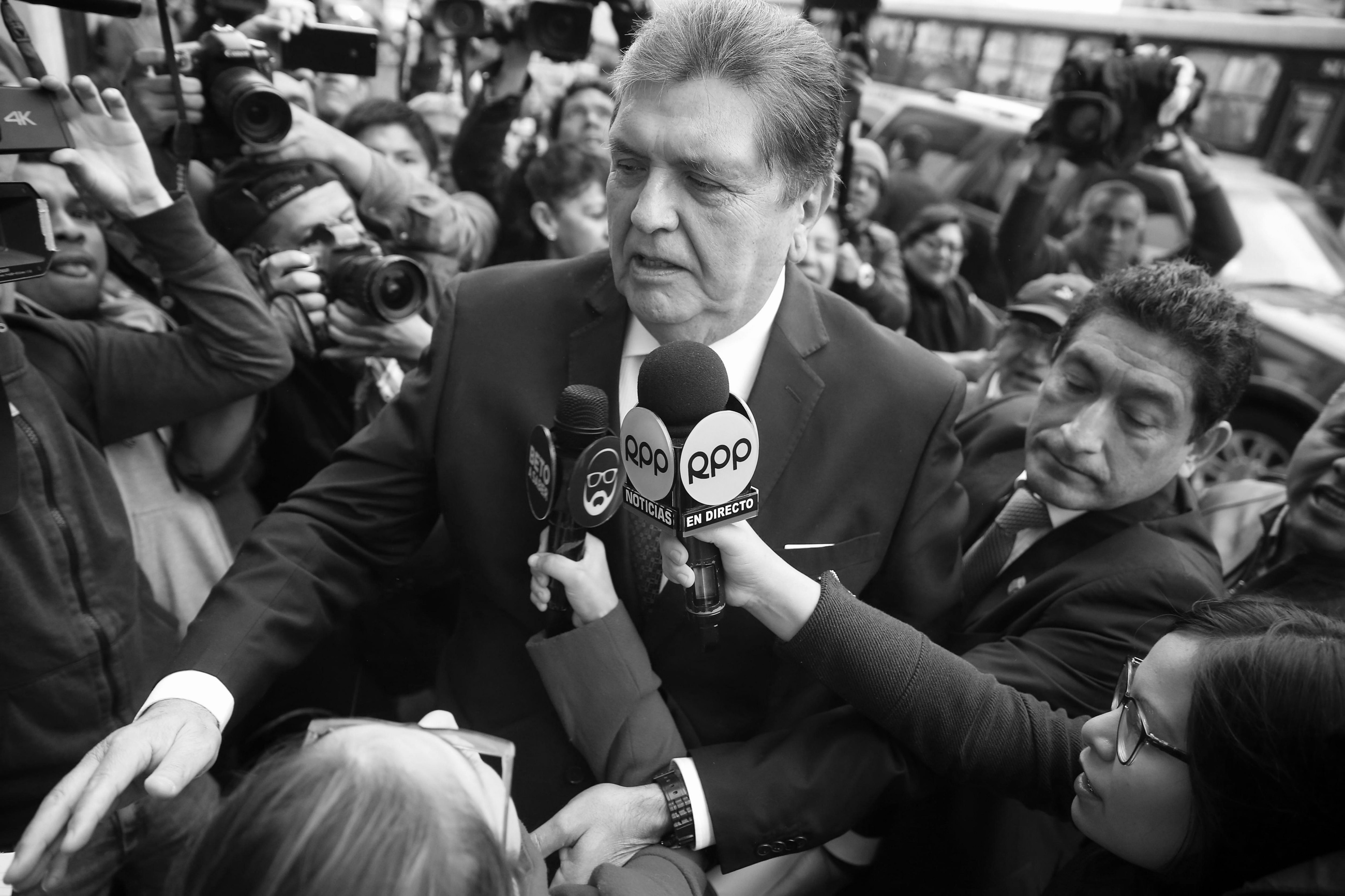 Alan García, były prezydent Peru