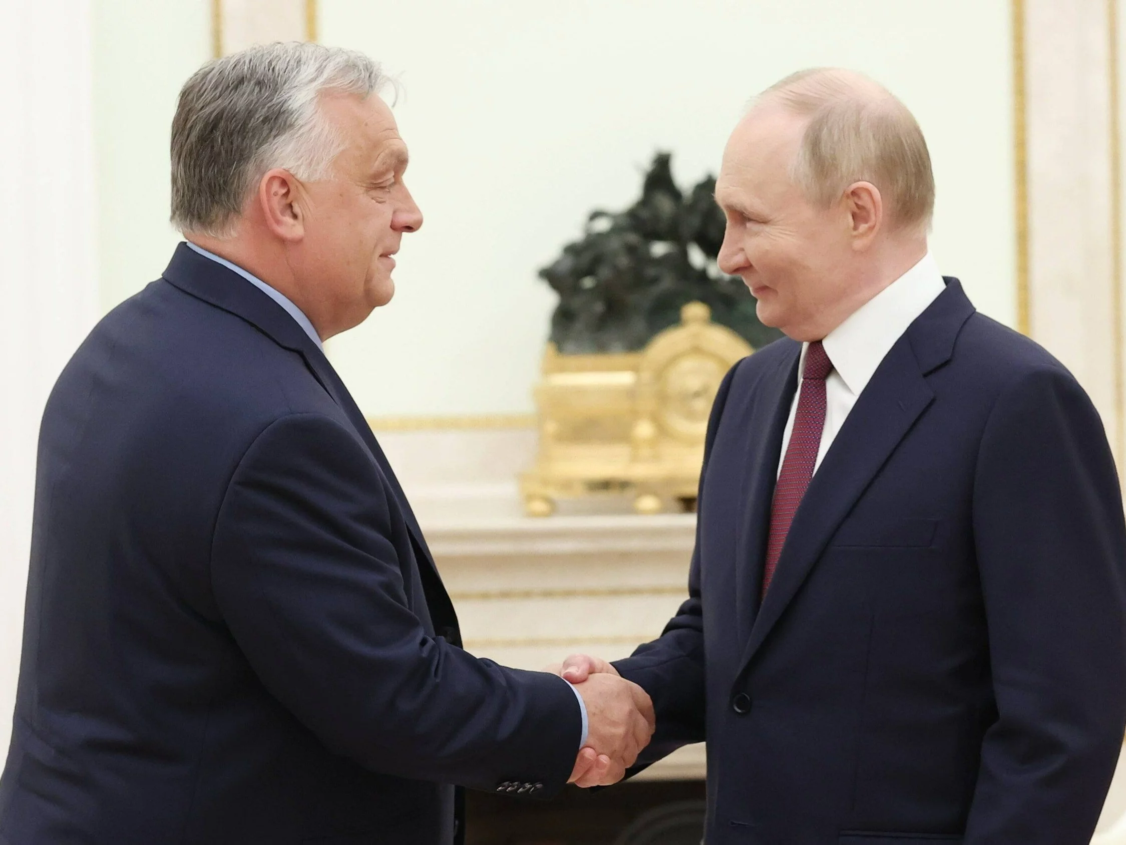 Viktor Orban i Władimir Putin