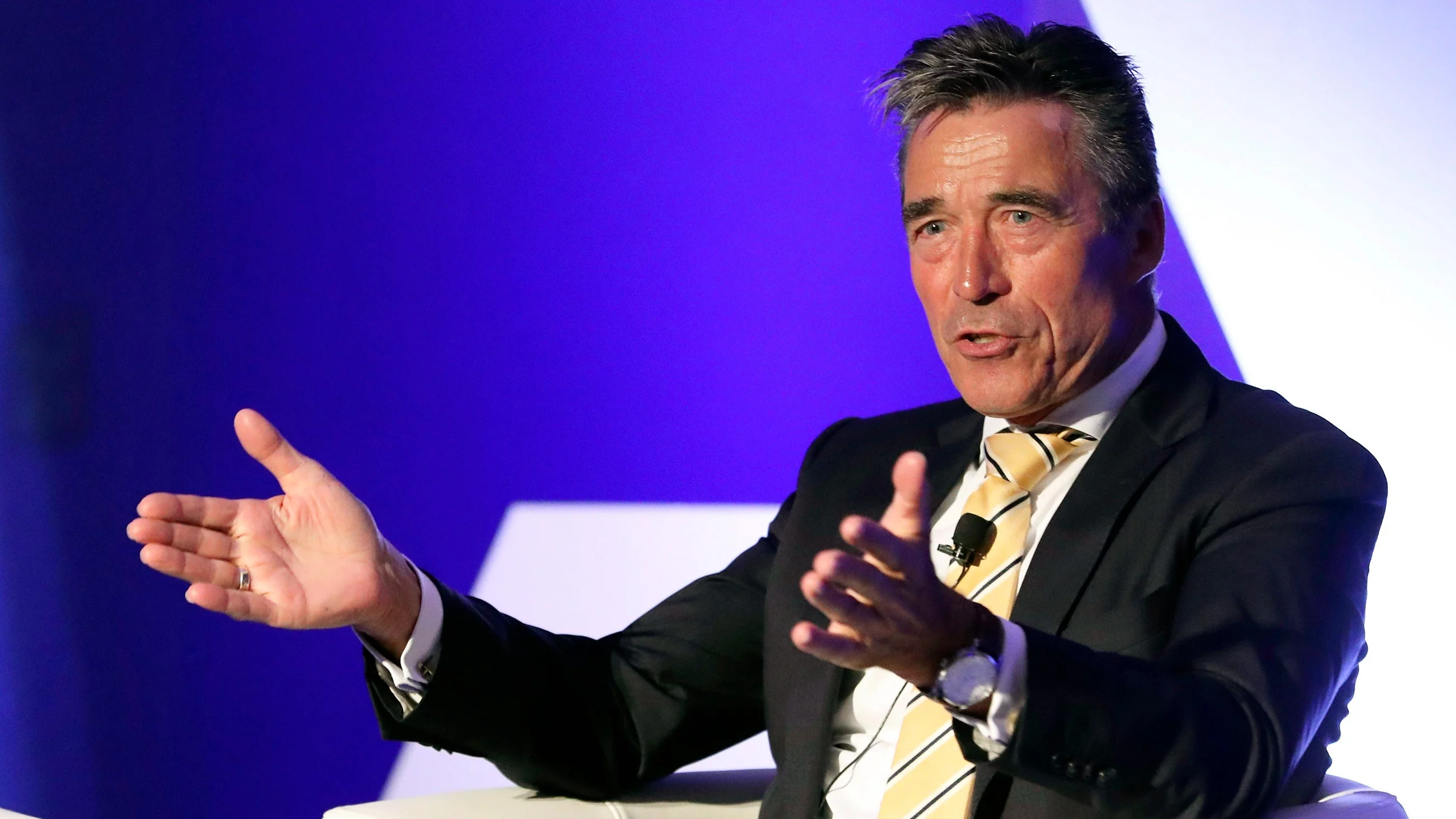 Były szef NATO wzywa do wysłania wojsk na Ukrainę. "Europa musi przestać czekać"