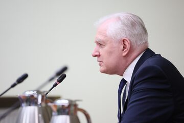 Były wicepremier w rządzie PiS Jarosław Gowin przed komisją śledczą ds. wyborów kopertowych
