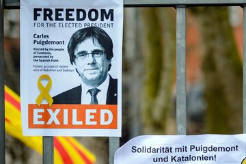 Carles Puigdemont, były przywódca kataloński zatrzymany w Niemczech