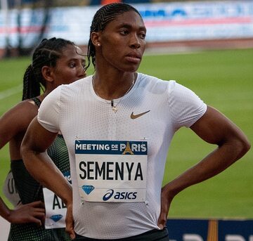 Caster Semenya, biegaczka z RPA