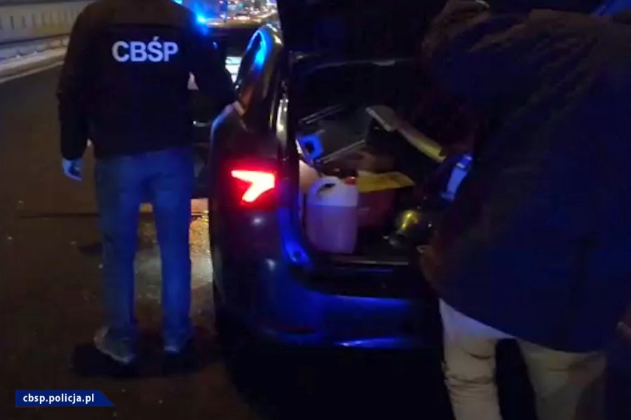 Akcja CBŚP w Warszawie