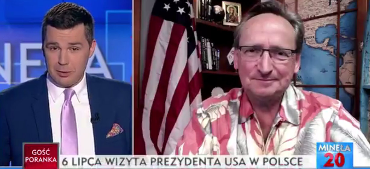 Zrzut strony z TVP Info