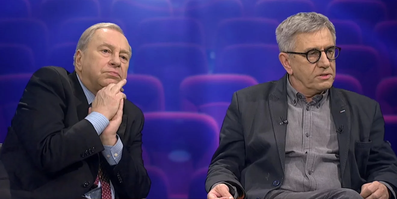 Jerzy Stuhr i Jerzy Radziwiłłowicz