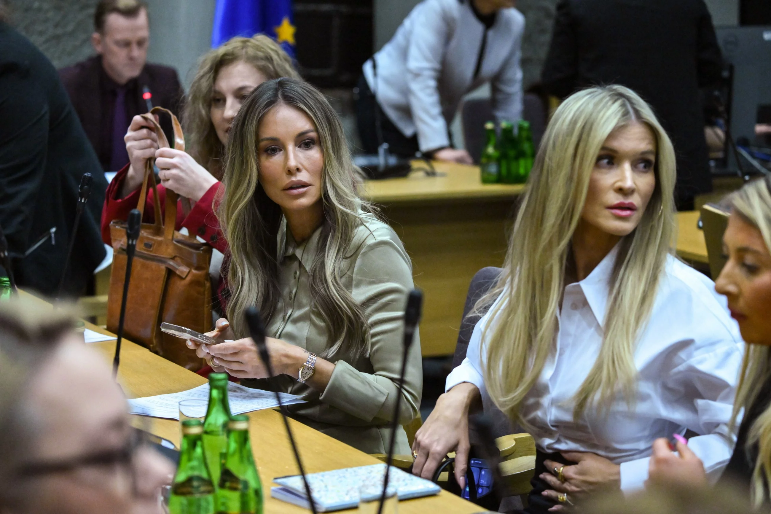 Dziennikarka Małgorzata Rozenek-Majdan oraz modelka Joanna Krupa