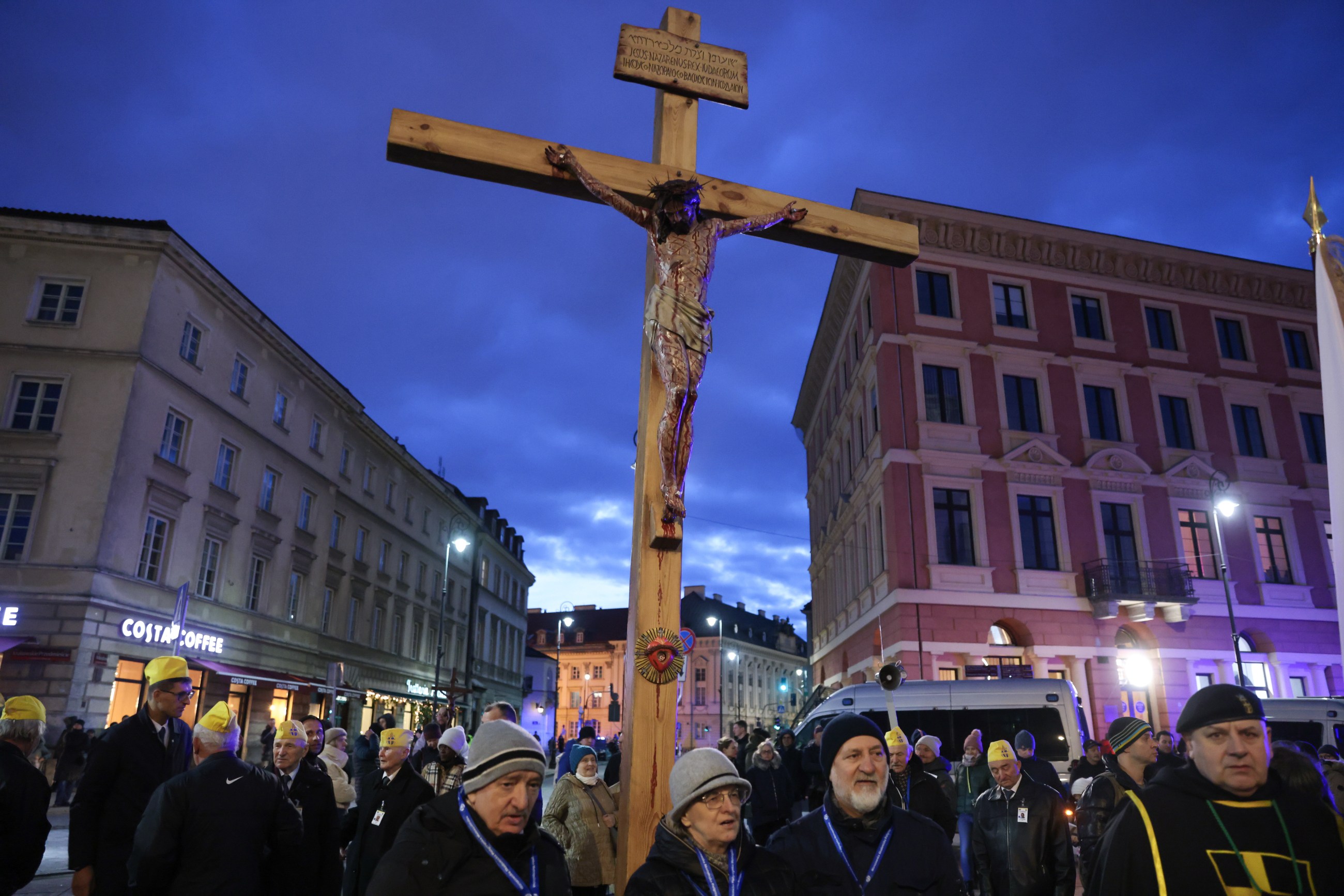 Centralna Droga Krzyżowa na ulicach Warszawy