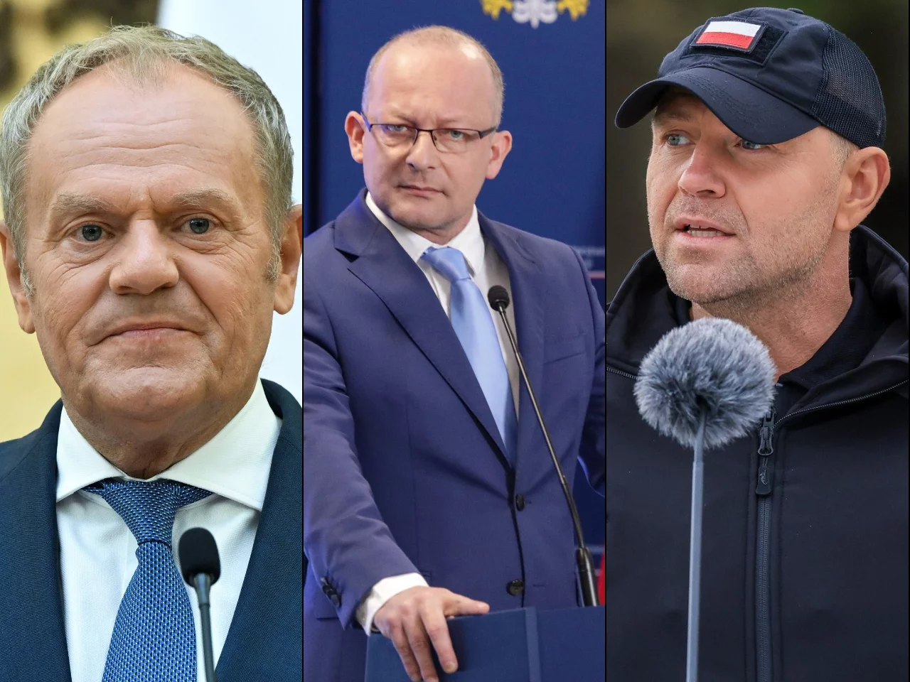 D. Tusk, P. Olszewski, K. Nawrocki
