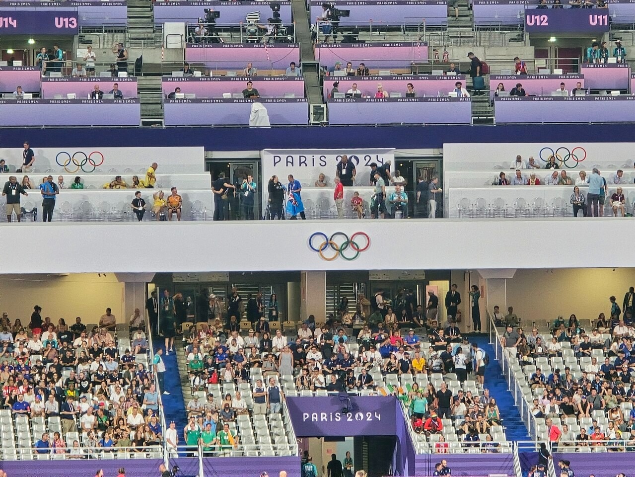 Stade de France podczas Igrzysk Olimpijskich w Paryżu