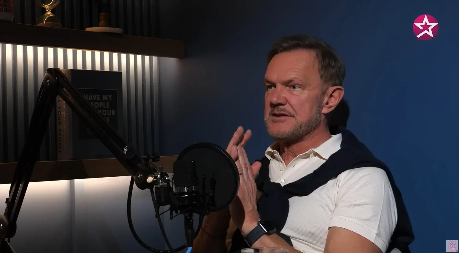 Cezary Pazura w podcaście Świat Gwiazd