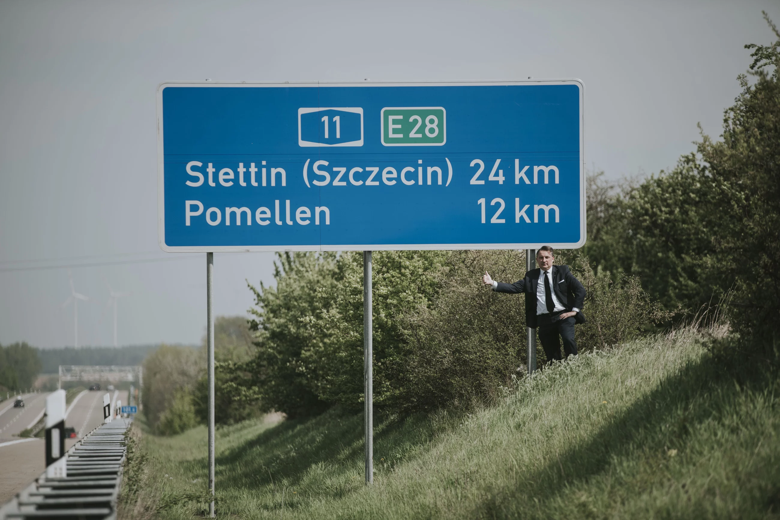 Polskie nazwy na drogowskazach w Niemczech