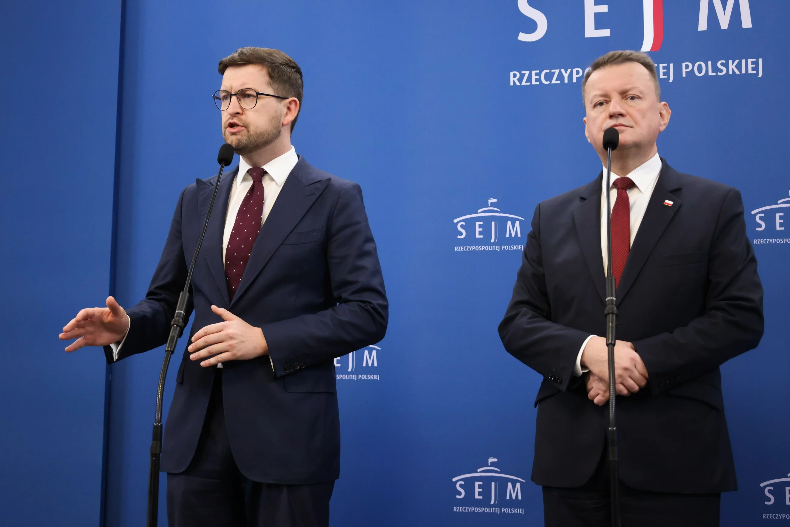 Andrzej Śliwka i Mariusz Błaszczak