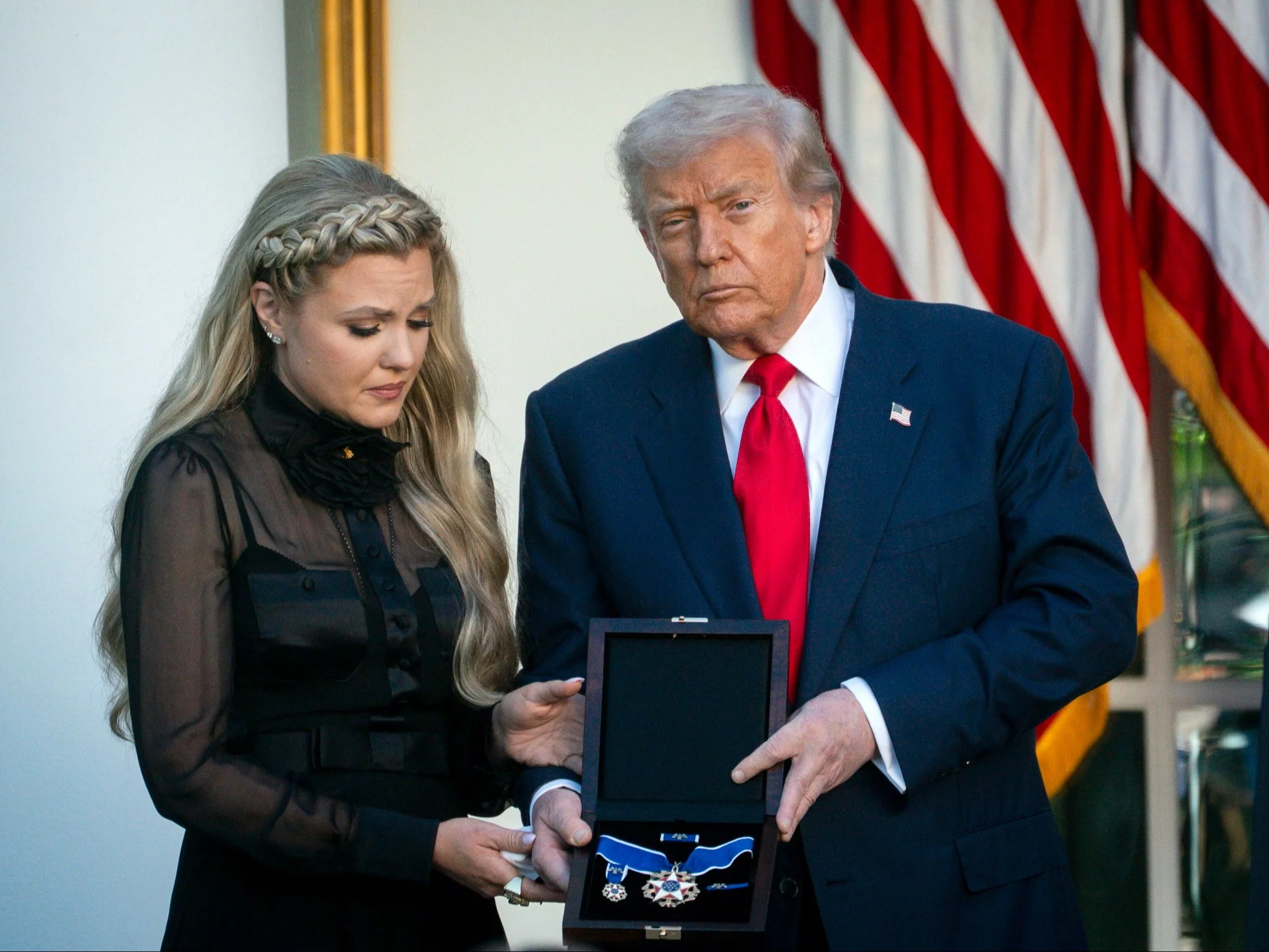 Charlie Kirk odznaczony pośmiertnie najwyższym odznaczeniem państwowym