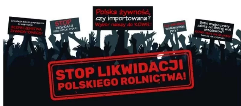 Protest rolników w Warszawie