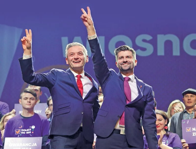 Robert Biedroń i Krzysztof Śmiszek (Wiosna)