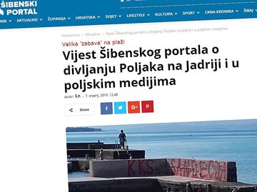 Chorwacki portal pisze o polskich turystach