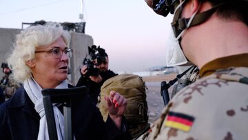 Christine Lambrecht , minister obrony Niemiec